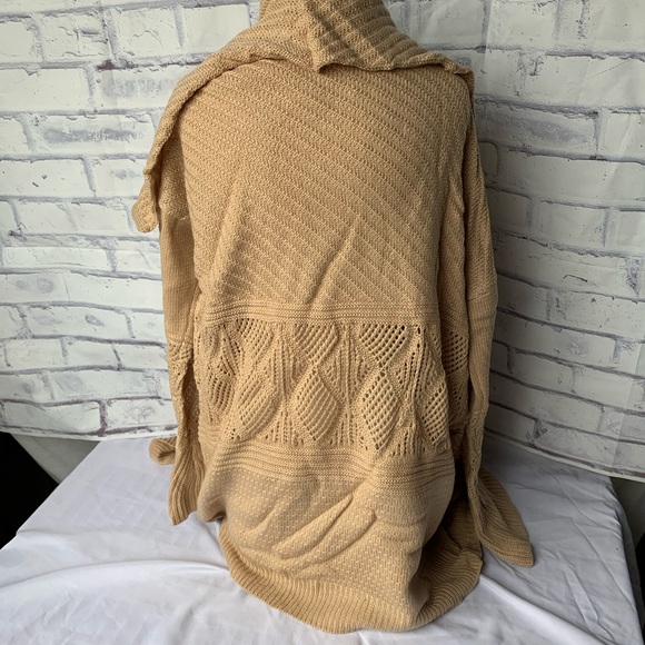 NWT Kori Camel Draped Cardigan - Picture 7 of 10